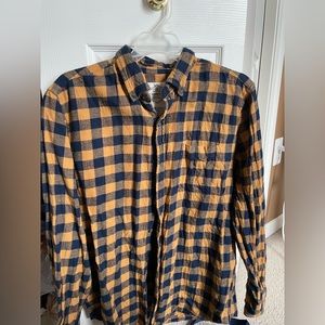MAIZE AND BLUE FLANNEL